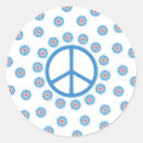 Buscar símbolo de paz azul pegatinas Firmar