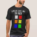 Buscar seis plano camisetas Cubículo