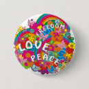 Buscar flower power chapas Amor