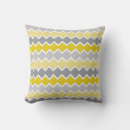 Buscar zigzag amarillo cojines Gris