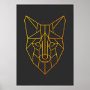 Buscar zorro geométrico posters General y unisex