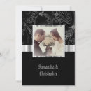Buscar gothic wedding invitaciones Black