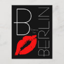 Buscar beso rojo postales Negro