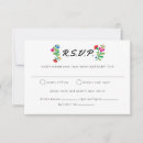 Buscar bordados tarjetas rsvp Floral