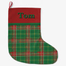 Buscar irlandés calcetines navideños Rojo