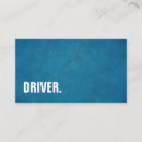 Buscar conductor profesional tarjetas de visita Moderno