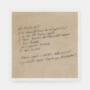 Buscar escrito servilletas Para ella