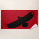 Buscar águila toallas de playa Rojo