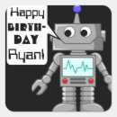 Buscar robot pegatinas Cualquier niño