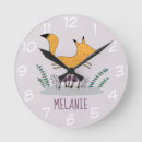 Buscar zorro relojes de pared 6 º zorra