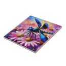 Buscar dragonfly azulejos Flores