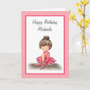 Buscar bailarina rosa tarjetas Chica