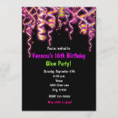 Buscar resplandor en la oscuridad invitaciones Brillante