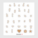 Buscar alphabet pegatinas Monograma