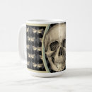 Buscar calavera gótica tazas Vintage