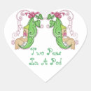 Buscar dos corazones pegatinas Para ella