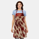 Buscar imitación de cuero delantales Vaquera