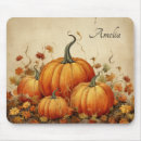 Buscar calabazas alfombrillas de raton Cosecha de otoño