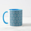 Buscar arabesque tazas Azul