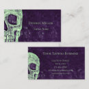 Buscar calaveras tarjetas de visita Cráneo