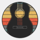 Buscar guitarra pegatinas Retro