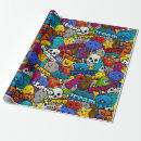 Buscar pegatina papel de regalo Colorido