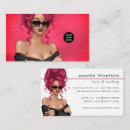 Buscar pelirrojo tarjetas de visita Salón de belleza