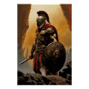 Buscar guerrero griego posters Escudo