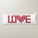 Buscar letras rojas cojines Rojo