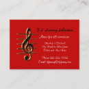 Buscar dj tarjetas de visita Musical