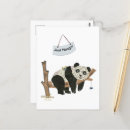 Buscar panda blanco y negro postales General y unisex