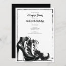 Buscar lazo negro invitaciones Fiesta