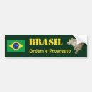 Buscar el brasil pegatinas parachoque Brasileño