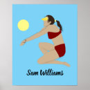 Buscar voleibol de playa posters Jugador
