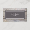 Buscar tablones madera de tarjetas de visita Rústico