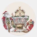 Buscar de navidad antiguas pegatinas Vintage