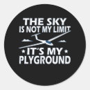 Buscar el cielo es el límite postales Piloto