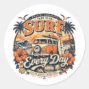 Buscar surf vintage pegatinas Tropical