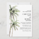 Buscar la palmera boda invitaciones Boho