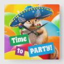 Buscar sombreros relojes de pared Fiesta