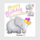 Buscar elefante lindo pegatinas Cualquier niño