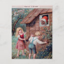 Buscar hansel y gretel postales Vintage