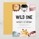 Buscar safari invitaciones Niños