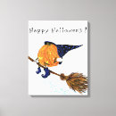 Buscar bruja de halloween lienzos Divertido