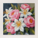 Buscar florero de flores puzzles Rosa
