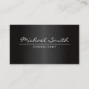 Buscar negro y plata metalizada tarjetas de visita Moderno