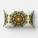 Buscar mandala marrón cojines Oro