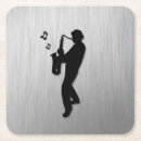 Buscar latón posavasos Músico