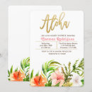 Buscar aloha invitaciones Floral