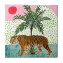 Buscar tigre azulejos Flores tropicales